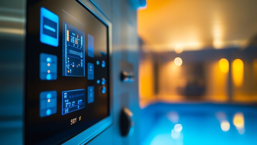 Quels accessoires innovants intégrer lors de la rénovation du local technique piscine ?
